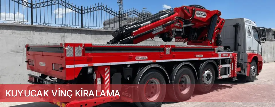 Kuyucak İlçemi Vinç Kiralama